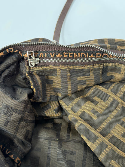 Fendi Zucca Nylon Mamma Bucket Bag