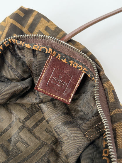 Fendi Zucca Nylon Mamma Bucket Bag