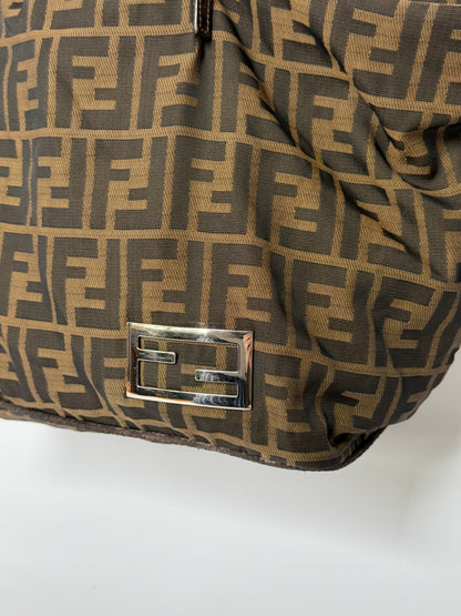 Fendi Zucca Nylon Mamma Bucket Bag