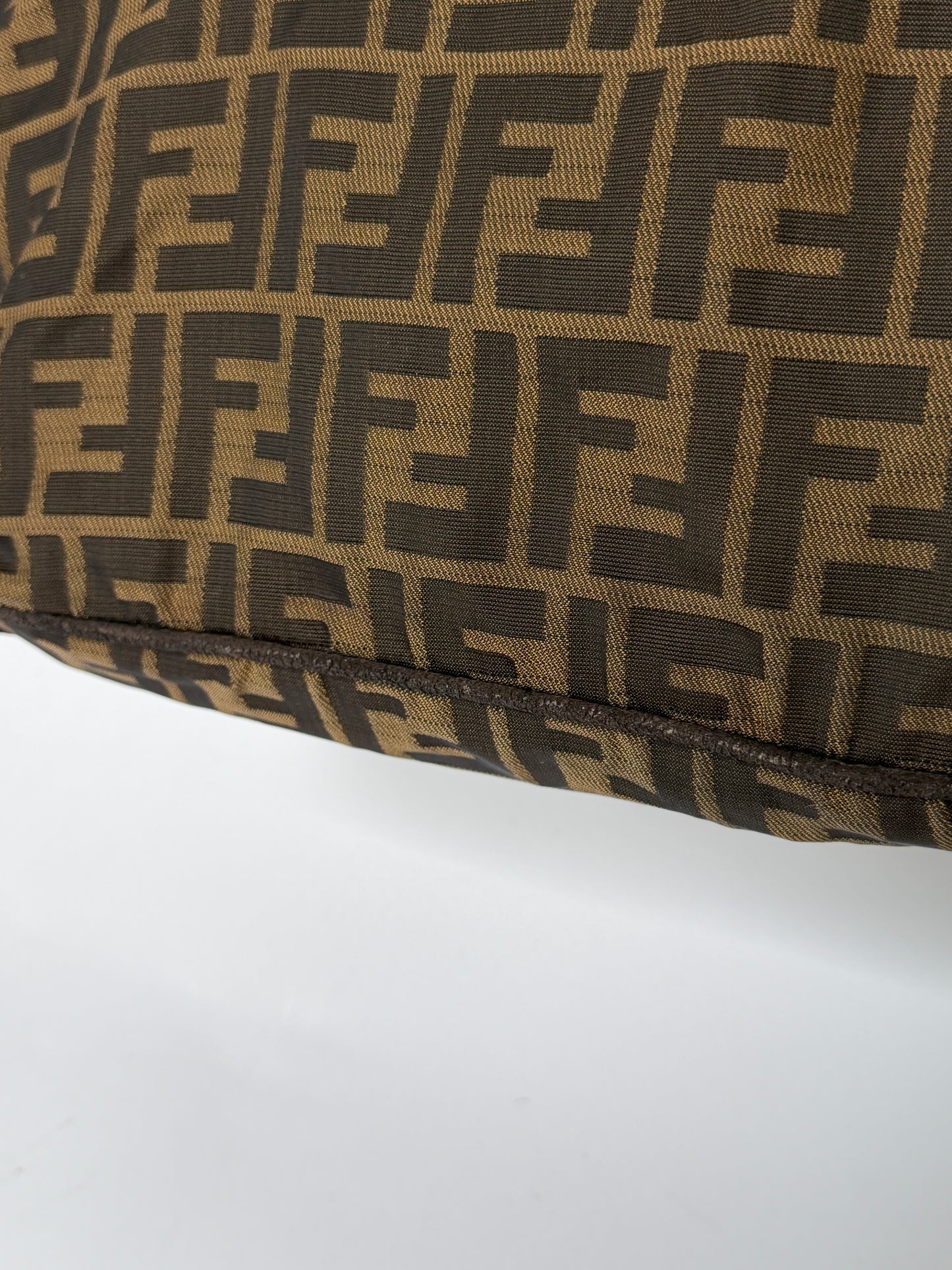 Fendi Zucca Nylon Mamma Bucket Bag