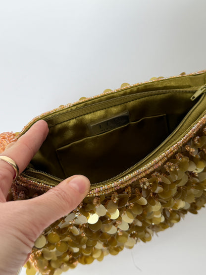 IFO New York Sequin & Bead Party Bag