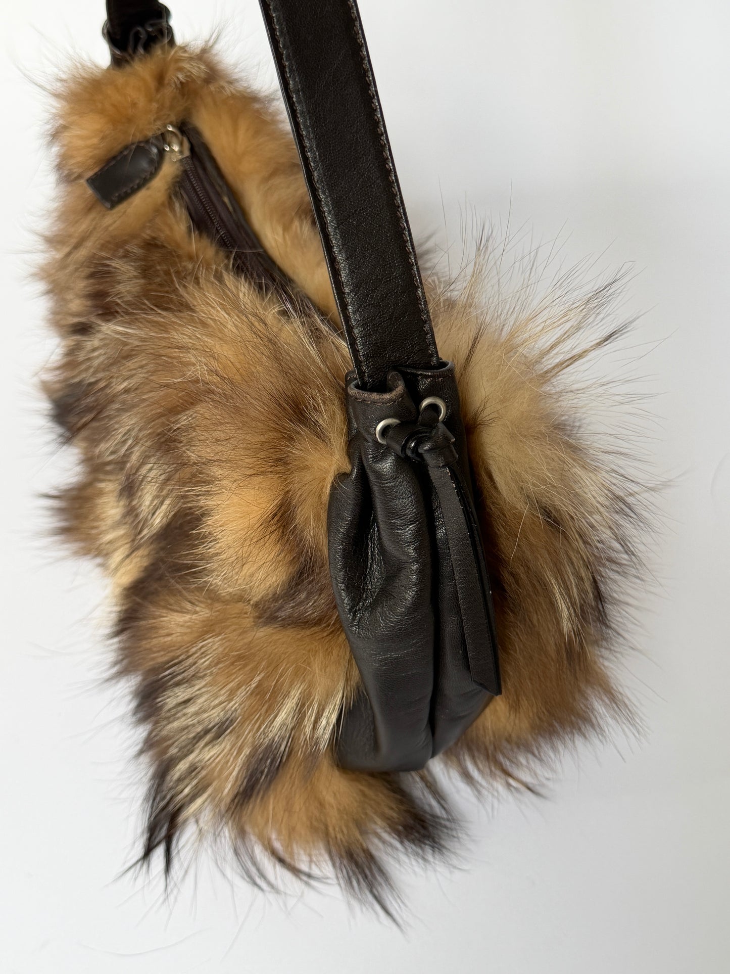 Paolo Masi Vintage Fur Shoulder Bag