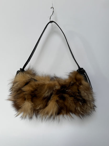 Paolo Masi Vintage Fur Shoulder Bag