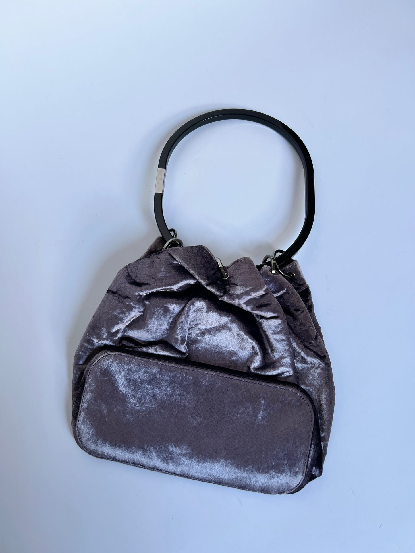 Gucci by Tom Ford 1999 Velvet Bucket Bag