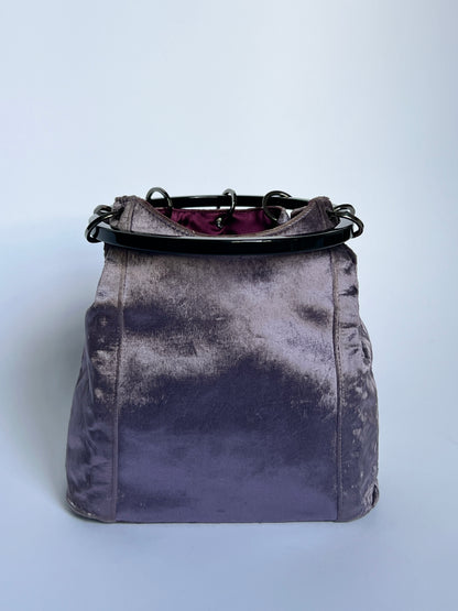 Gucci by Tom Ford 1999 Velvet Bucket Bag