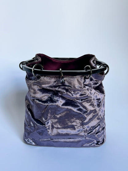 Gucci by Tom Ford 1999 Velvet Bucket Bag