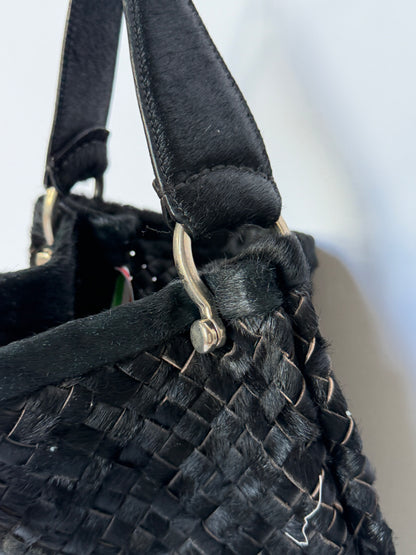 Falorni Intrecciato Calf Hair Handbag