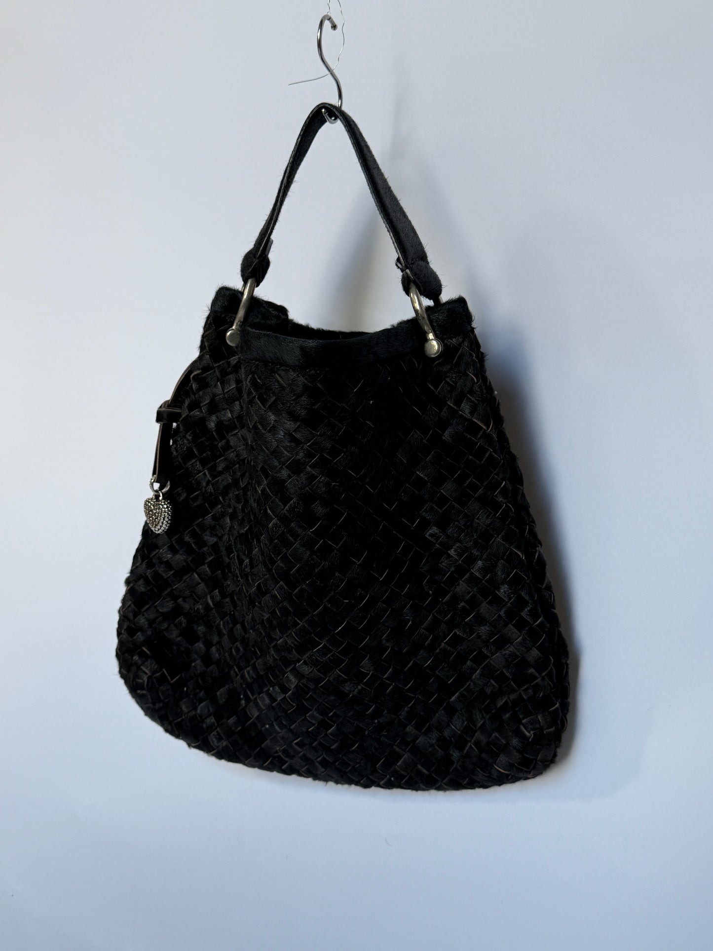 Falorni Intrecciato Calf Hair Handbag