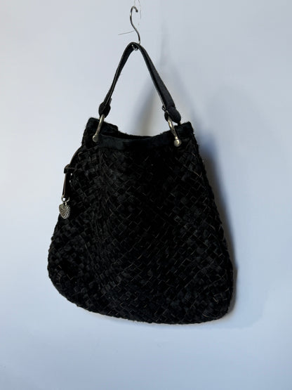 Falorni Intrecciato Calf Hair Handbag