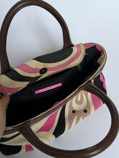 Pucci Canvas Handbag