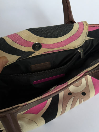 Pucci Canvas Handbag