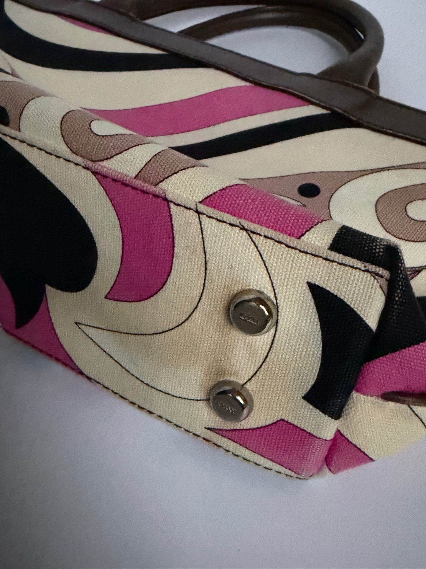 Pucci Canvas Handbag