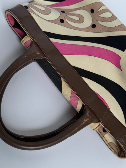 Pucci Canvas Handbag