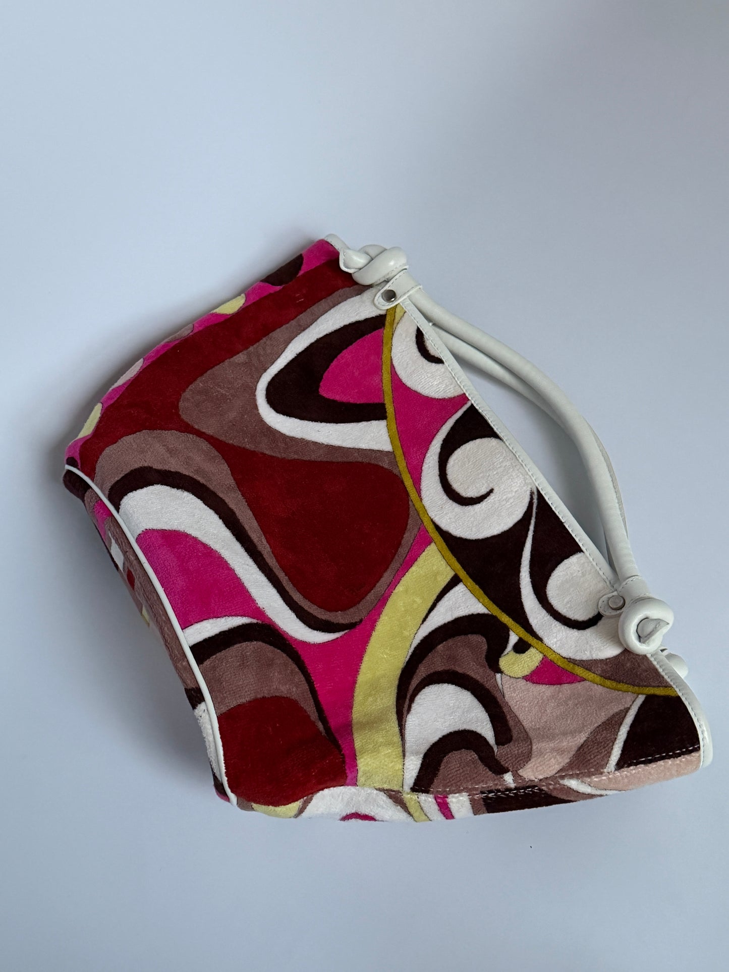 Pucci Multicolour Print Terrycloth Tote Bag