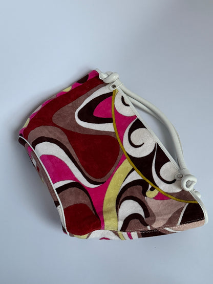 Pucci Multicolour Print Terrycloth Tote Bag