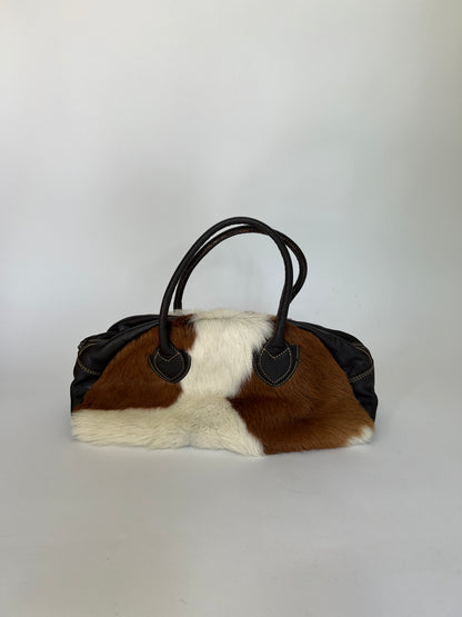 Cowhide Bowling Bag
