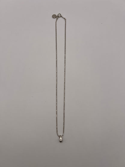 Courreges Teardrop Necklace