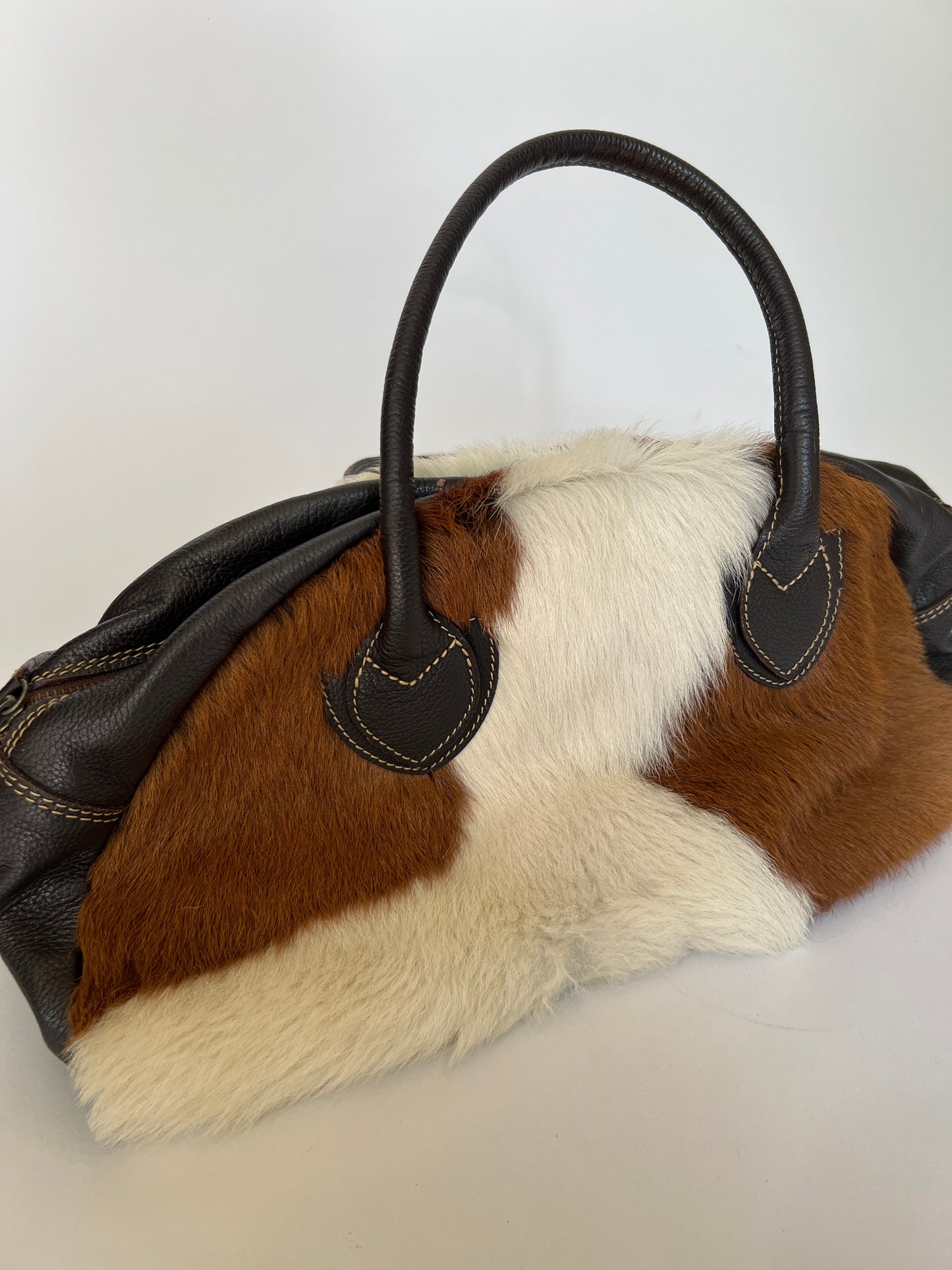 Cowhide Bowling Bag