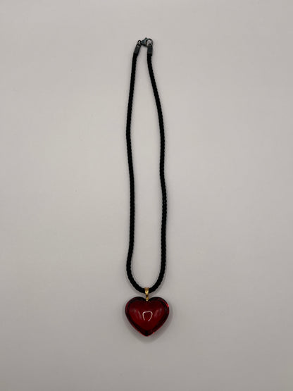 Baccarat Heart Necklace