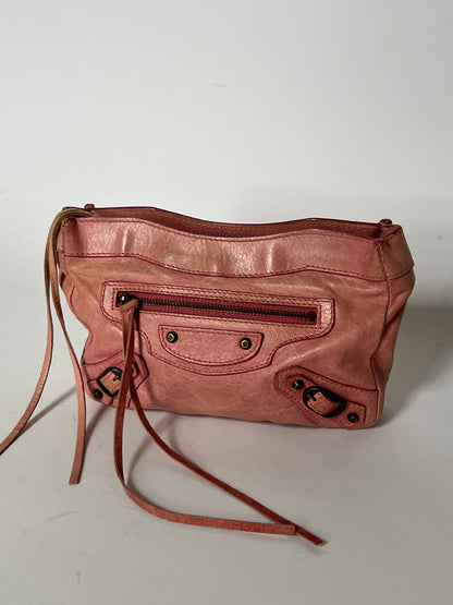 Balenciaga Classic Motorcycle Leather Pouch