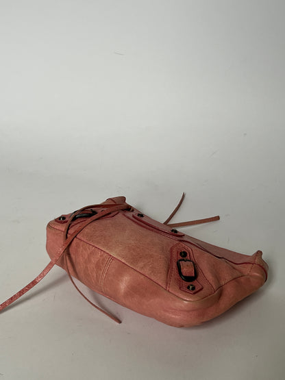 Balenciaga Classic Motorcycle Leather Pouch