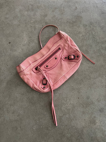 Balenciaga Classic Motorcycle Leather Pouch