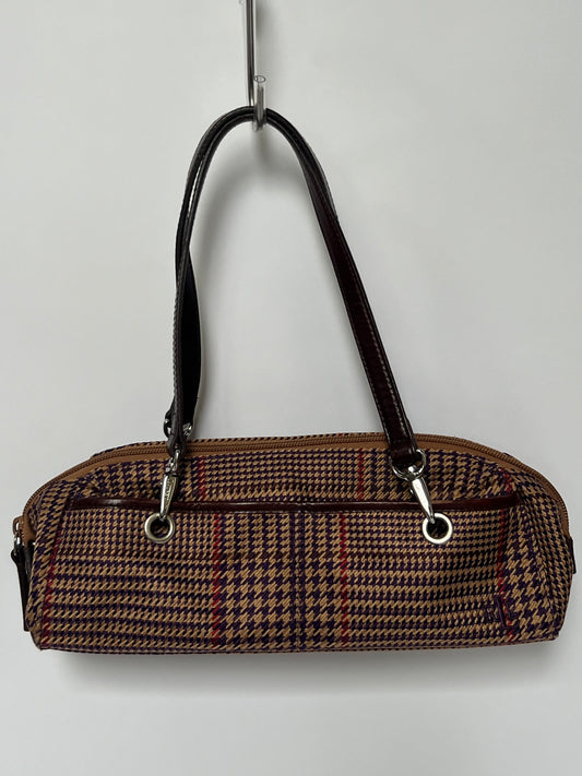 Ralph Lauren Plaid Bowler Bag