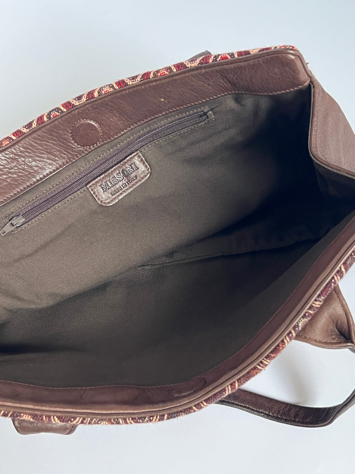 Missoni Leather Shoulder Bag