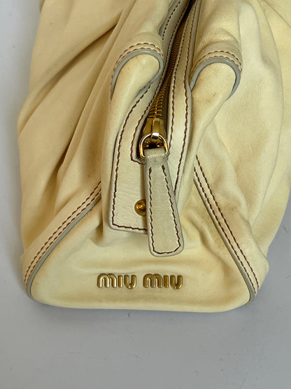 Miu Miu Nappa Leather Clutch