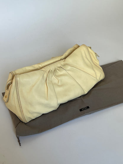 Miu Miu Nappa Leather Clutch