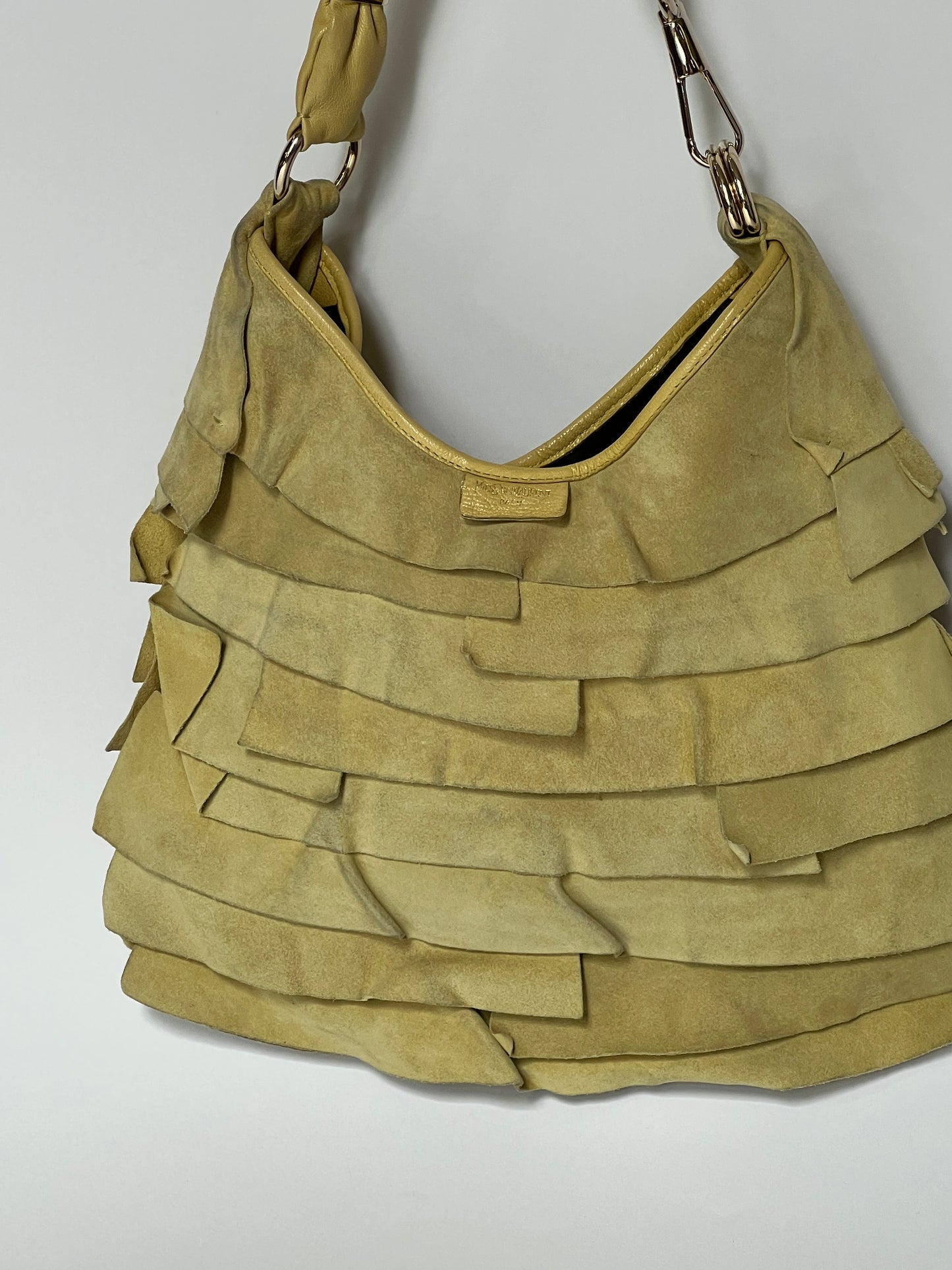 YSL St Tropez Suede Bag