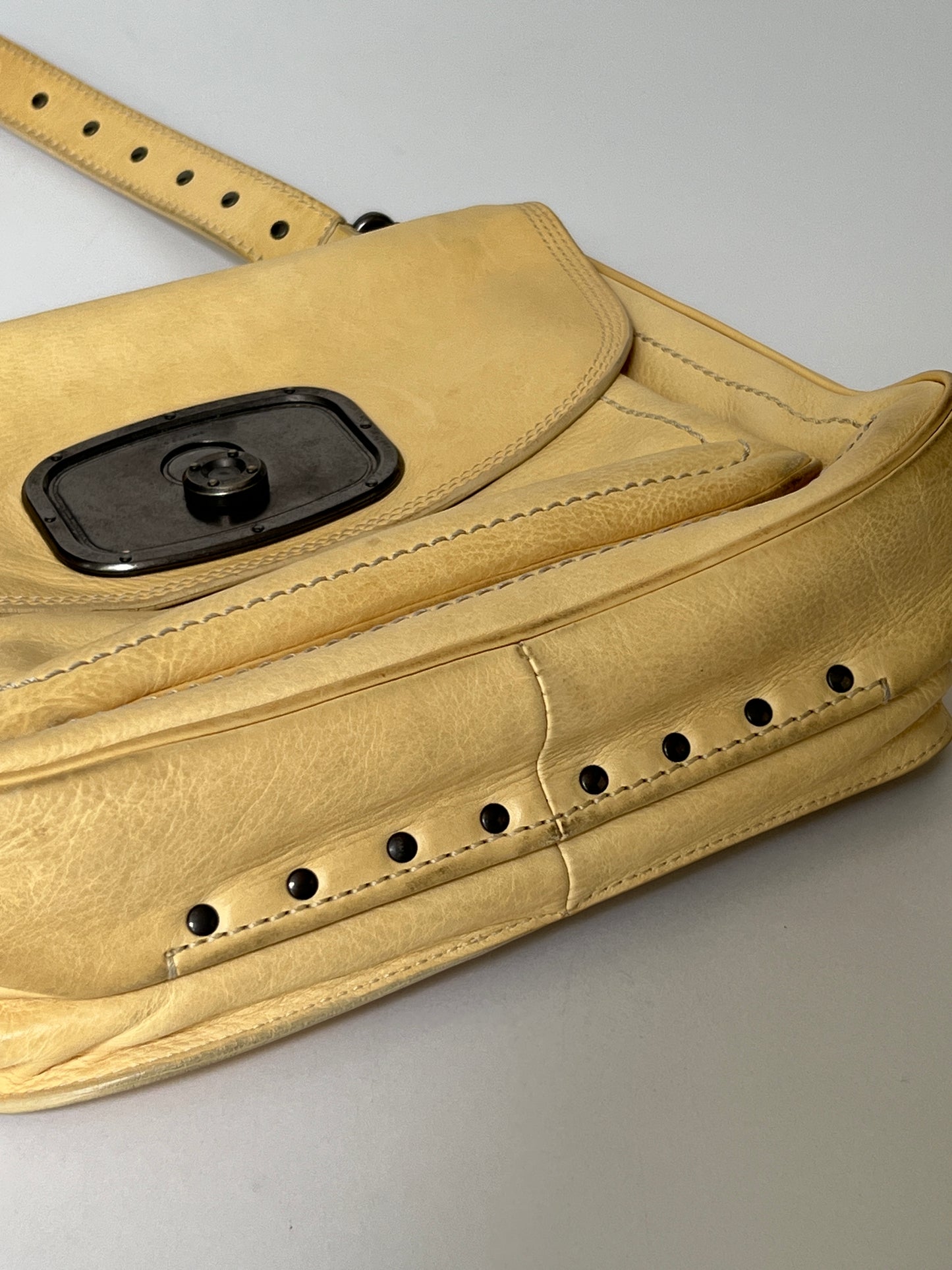 Rare Celine Leather Studded Bag