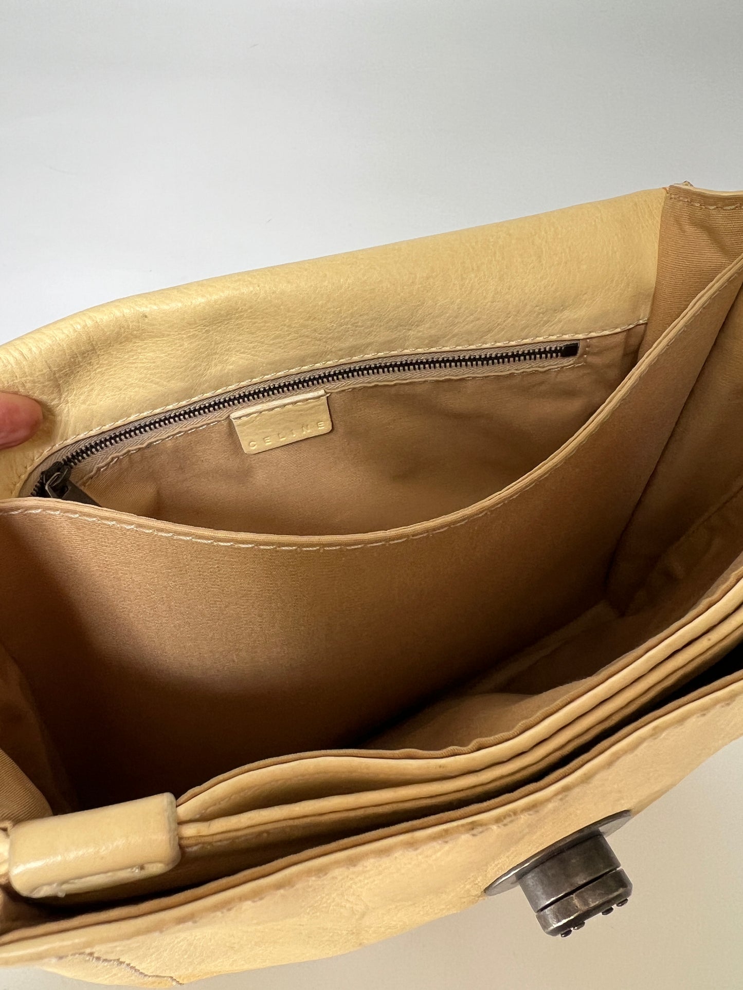 Rare Celine Leather Studded Bag