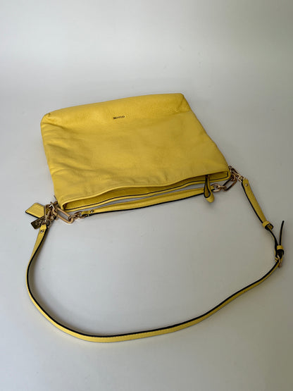 Yellow Leather Tote