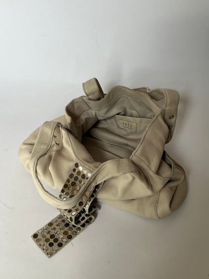 Trés Studded Leather Tote Bag