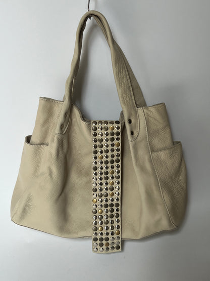 Trés Studded Leather Tote Bag