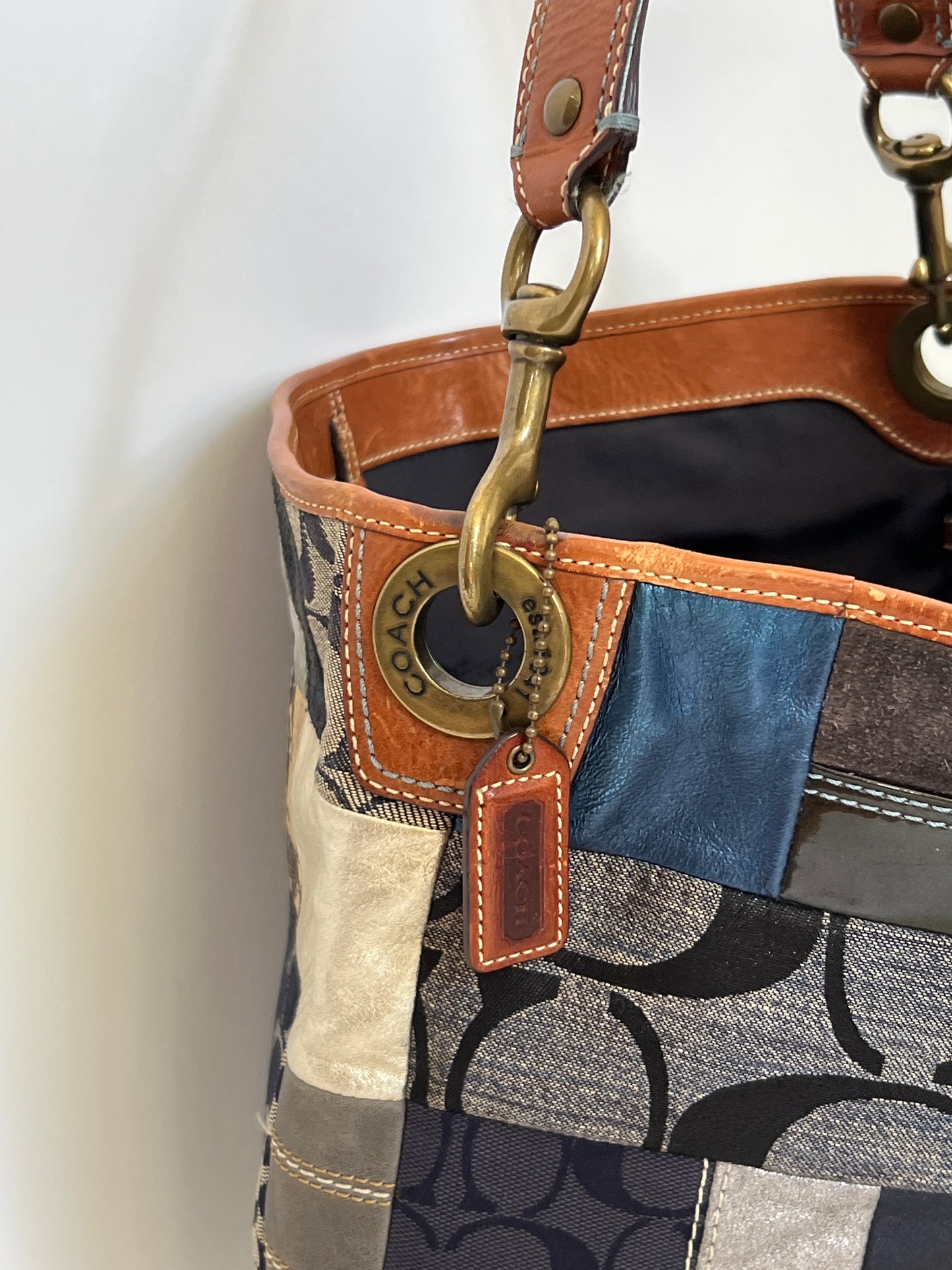 Patchwork Tote Bag