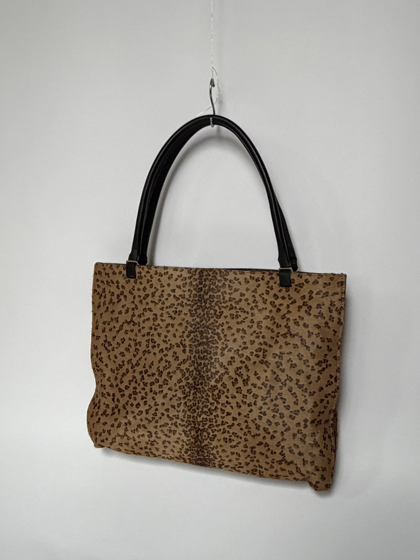 Bottega Veneta Leopard Print Pony Hair Tote