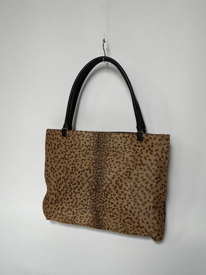 Bottega Veneta Leopard Print Pony Hair Tote