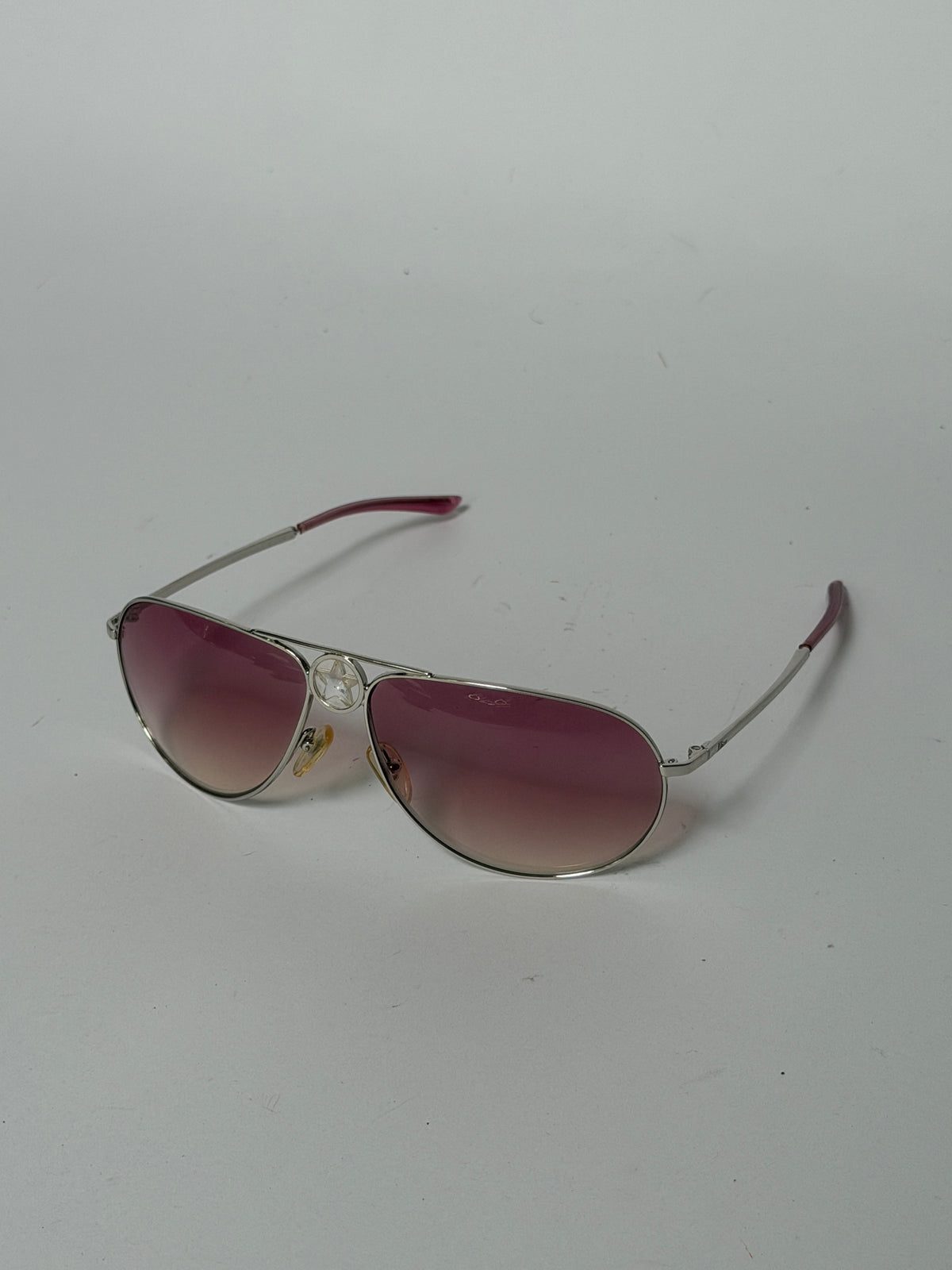 Christian Dior Hippy 1 Pink Gradient Aviator Sunglasses