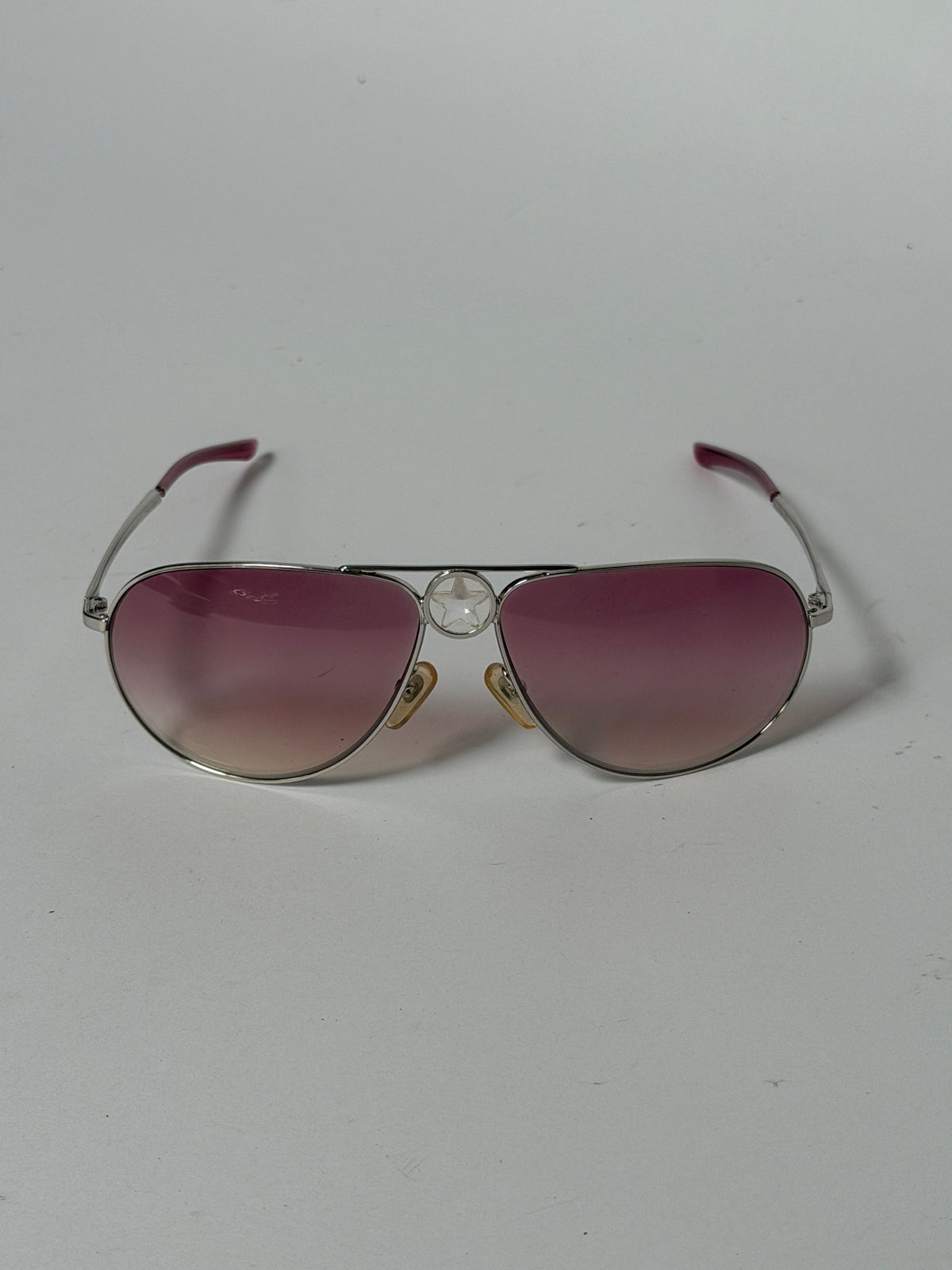 Christian Dior Hippy 1 Pink Gradient Aviator Sunglasses