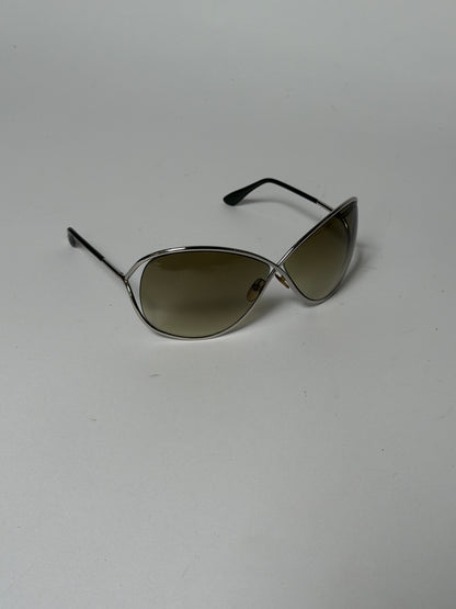 Tom Ford Miranda Silver Butterfly Sunglasses
