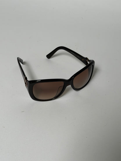 Furla Heart Detail Oversized Sunglasses