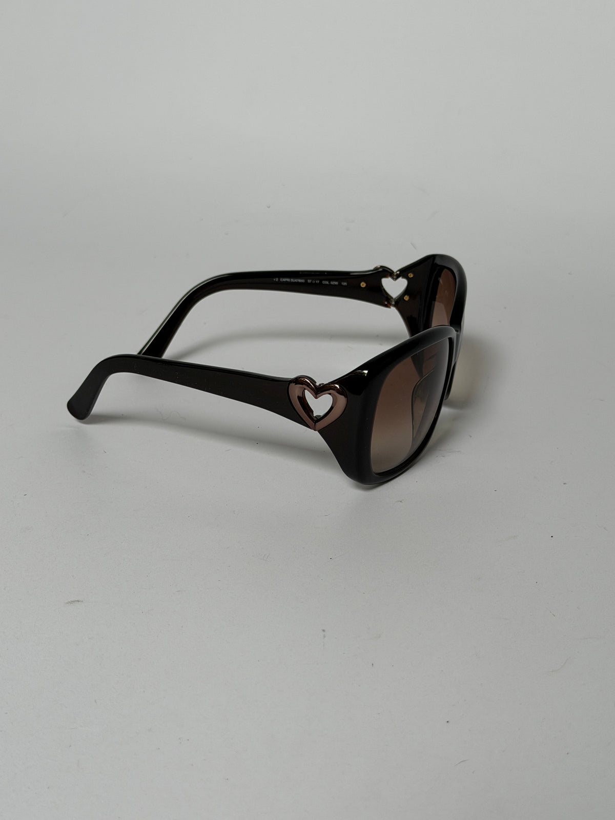 Furla Heart Detail Oversized Sunglasses