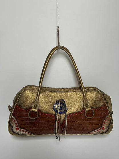 Y2K Leather Studded Bag