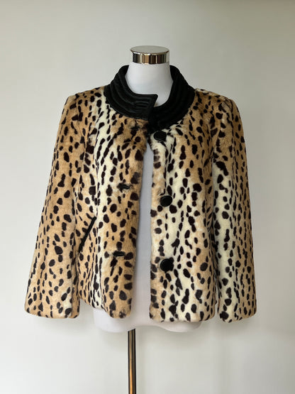 Faux Fur Coat 010 (Size M)