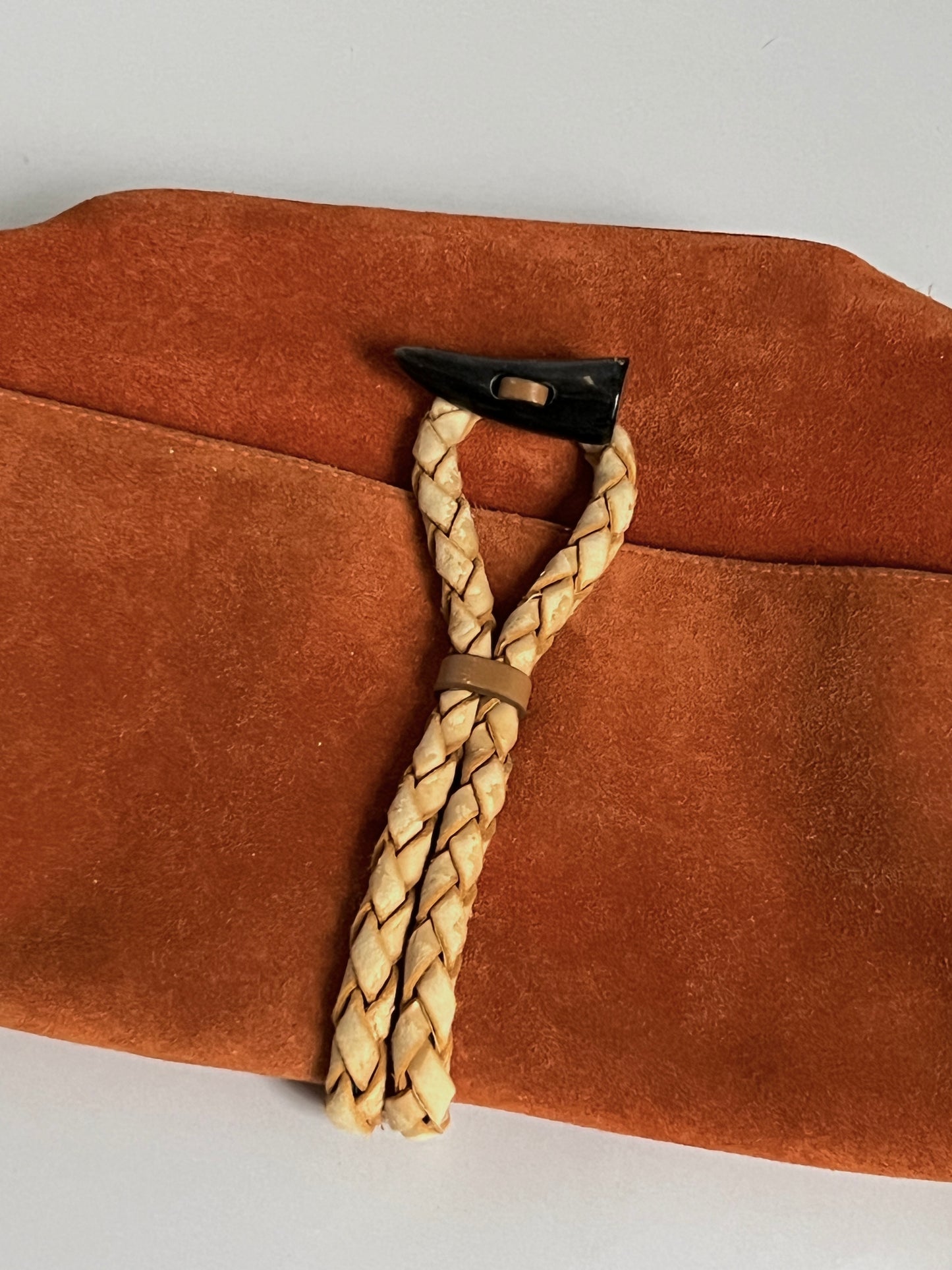 Burberry Suede Horn Bag