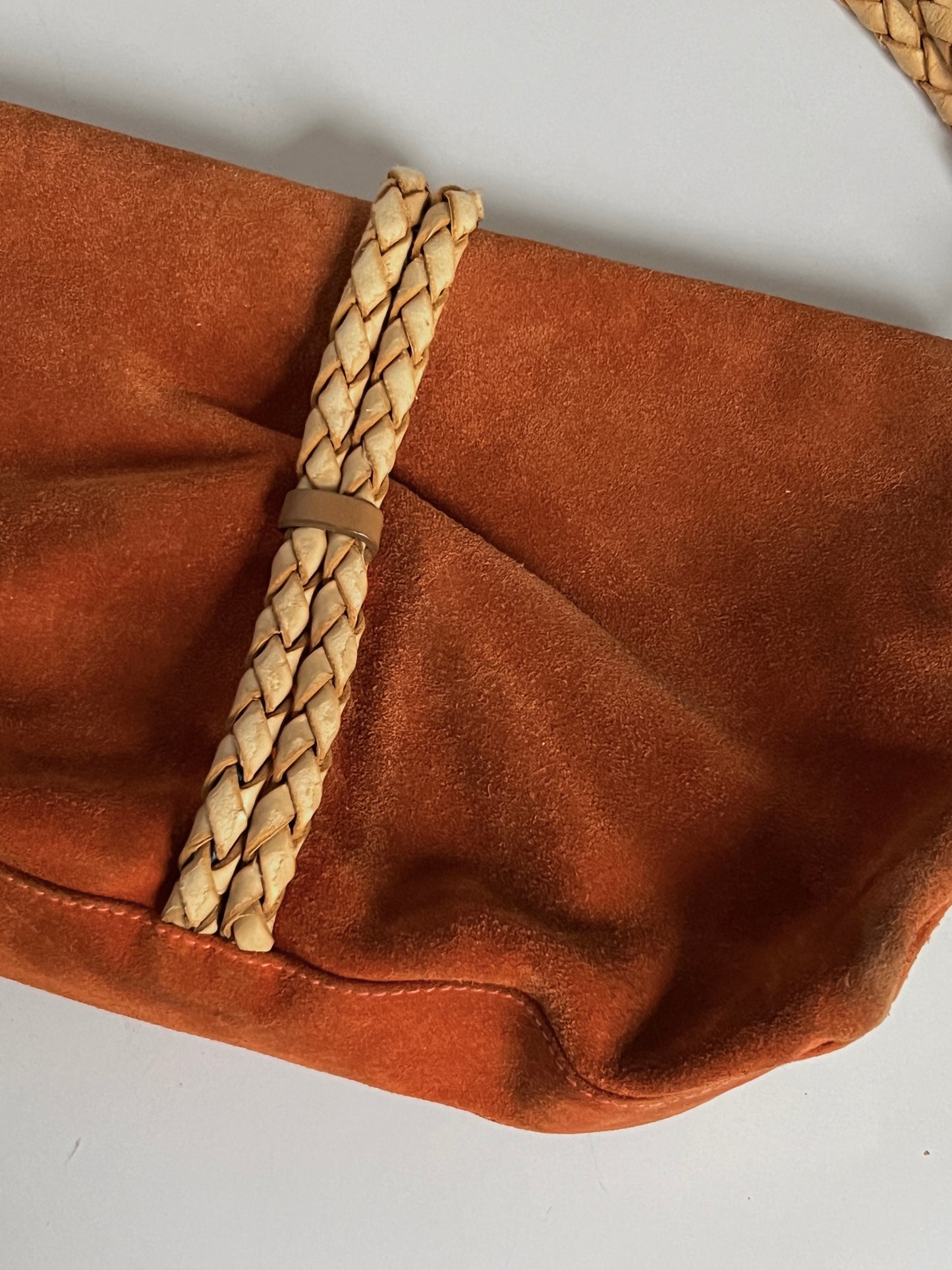 Burberry Suede Horn Bag