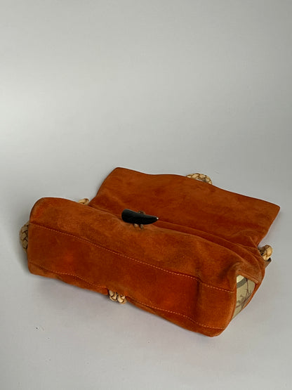 Burberry Suede Horn Bag