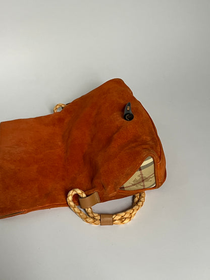 Burberry Suede Horn Bag